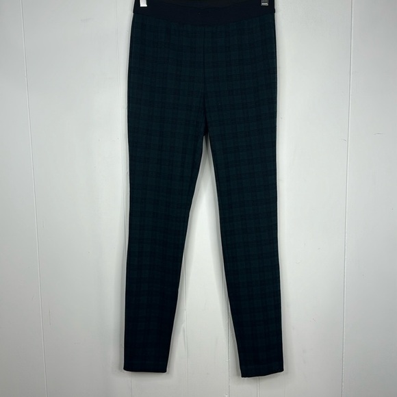 NWT Talbots Soho Tartan Plaid Ankle Leggings Size 2 - Picture 4 of 13